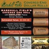 CRI- Rare RED Level MARSHALL FIELDS Circ Peace $1 Roll 20