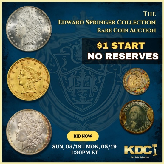 The Springer Collection - Rare Coin Auction 19MA