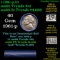 BU Shotgun Jefferson 5c roll, 1961-p 40 pcs Bank $2 Nickel Wrapper