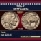 1935-p Buffalo Nickel 5c Grades ms65