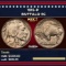 1915-p Buffalo Nickel 5c Grades ms65+
