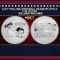 Lucy Pulling Football Peanuts Style - 1 oz Silver Round Round