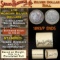 CS- Circ Morgan Silver Dollar Roll By SEARS 10 Coin 1893/'P' Rev Ends