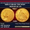 1909-p Gold Indian Quarter Eagle Near Top Pop! $2 1/2 ms65+ SEGS