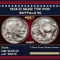 1938-d Buffalo Nickel Near Top Pop 5c ms67+ SEGS