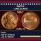 1927-p Lincoln Cent 1c ms66+ rd SEGS