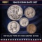 1941 5 Coin Date Set, 1 Of Each Type Of Coin Minted in 1941