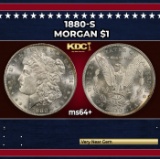 1880-s Morgan Dollar $1 Grades ms64+