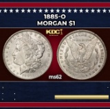 1885-o Morgan Dollar $1 Grades ms62