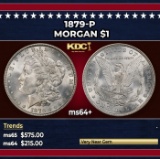 1879-p Morgan Dollar $1 Grades ms64+