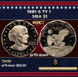 1981-s Ty 1 Proof Susan B. Anthony Dollar $1 pr70 dcam SEGS