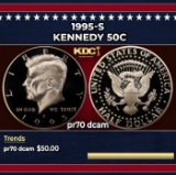 1995-s Proof Kennedy Half Dollar 50c pr70 dcam SEGS