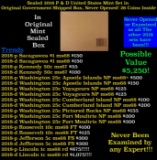 Sealed 2018 United States Mint Set in Original Government Shipped Box, Never Opened! 20 Coins Inside