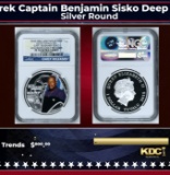 NGC 2015 Star Trek Captain Benjamin Sisko Deep Space 9 DS9 Proof pr70 dcam NGC Other Toy