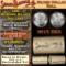 RI- Uncirculated Morgan SEARS Silver Dollar $1 Roll 20 Coin 1891/'S' Rev Ends