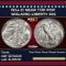 1934-d Walking Liberty Half Dollar Near Top Pop 50c ms66+ SEGS