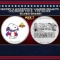 Snoopy & Woodstock Vampire Peanuts Colorized Style - 1 oz Silver Round Round