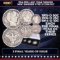 1914-1916 Last Year Denver Mint Barber Type 3 Coin Set