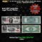 1x 1917 $1 & 1917 $2 Large Size Red Seal Legal Tender Notes Grades VF/XF