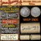 EY- Circulated SEARS Silver Morgan Dollar $1 Roll 20 Coin 1893/'P' Rev Ends