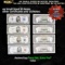 4x Small Sized $5 Notes 1934/1953 Silver Certificates & 1953/1963 $5 US Notes Grades VF/XF