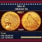 1914-d Gold Indian Half Eagle $5 ms63+ USCG