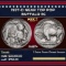 1937-d Buffalo Nickel Near Top Pop 5c ms67+ SEGS