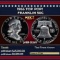 1955 Proof Franklin Half Dollar TOP POP! 50c pr69 dcam SEGS