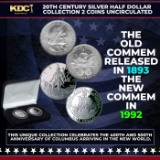 The Columbus Half Dollar Commemorative Collection 2 Coins