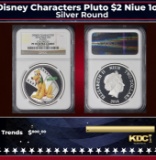 NGC 2014 Disney Characters Pluto $2 Niue 1oz Silver Proof pr70 dcam NGC Other Toy