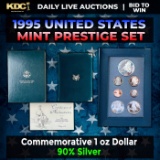 1995 United States Mint Prestige Proof Set With Box & COA