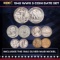 1945 WWII 5 Coin Date Set