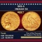 1913-s Gold Indian Half Eagle $5 ms62+ USCG