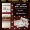1980-1989 Full Decade Mint Set Run - 96 Coins, 8 Complete Sets