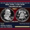 1956 Type 2 Proof Franklin Half Dollar TOP POP! 50c pr69 DCAM SEGS