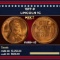1917-p Lincoln Cent 1c Grades ms65+ rd