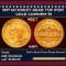 1917 McKinley Gold Commem Dollar Near Top Pop! 1 ms67+ SEGS