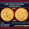 1915-p Gold Indian Quarter Eagle Near Top Pop! $2 1/2 ms65+ USCG