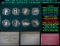 1995-1996 Olympic Eight-Coin Proof Silver Dollar Set w US Mint OGP Box & COA Modern Commem Dollar $1