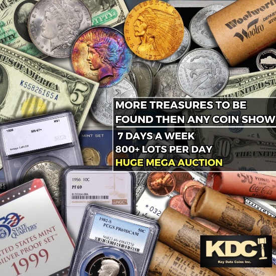 Key Date Spectacular Live Auction 24O2