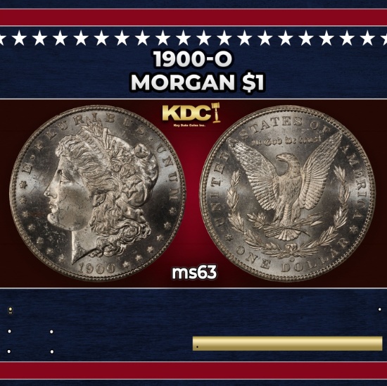 1900-o Morgan Dollar $1 Grades ms63