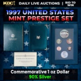 1997 United States Mint Prestige Proof Set With Box & COA