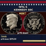 1974-s Proof Kennedy Half Dollar 50c pr70 dcam SEGS
