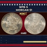 1878-s Morgan Dollar $1 Grades ms63