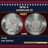 1879-s Morgan Dollar $1 Grades ms65
