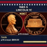 1983-s Proof Lincoln Cent 1c pr70 rd dcam SEGS
