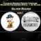 Charlie Brown Pirate Costume Peanuts Colorized Style - 1 oz Silver Round Round