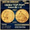 1928-p Gold Indian Quarter Eagle TOP POP! $2 1/2 ms66+ USCG