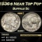 1936-s Buffalo Nickel Near Top Pop 5c ms66+ SEGS