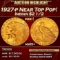 1927-p Gold Indian Quarter Eagle Near Top Pop! $2 1/2 ms65+ SEGS